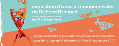 Exposition sculptures monumentales Richard Brouard