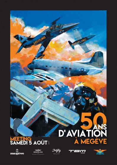 Meeting Aérien Megève - 50 d'aviation à Megève